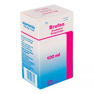 Brufen paed syrup 100mg/5ml 100ml
