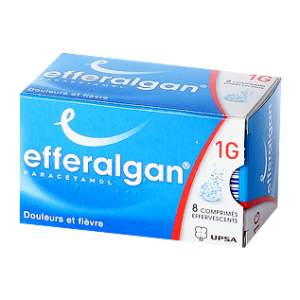 Efferalgan eff tabs 1g 8s