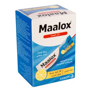 MAALOX LEMON STICK SUSP 20`S