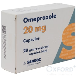 Omeprazole {omfil} caps 20mg 100s
