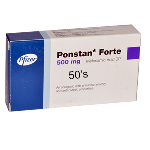 Ponstan forte tabs 500mg 50s