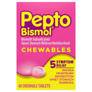 PEPTO BISMOL TABS 12`S