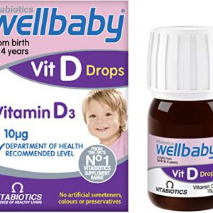 WELLBABY vit D3 drops 30ml