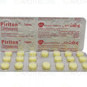 Piriton tabs 4mg 1000s