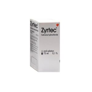 Zyrtec Oral Solution 1mg/ml 75ml