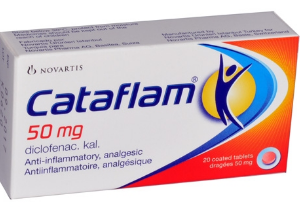 Cataflam 50mg Tablets 100's
