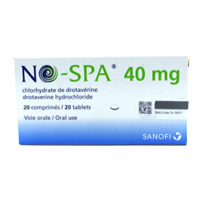 No Spa 40mg Tablets 20's
