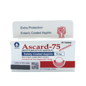 Ascard 75mg Tablets 30's