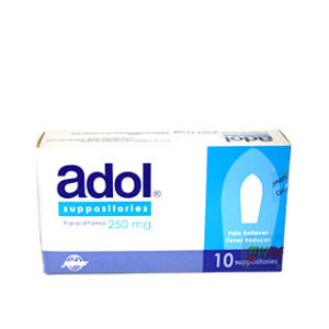 Adol 250mg Suppositories 10's