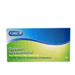 Glycerine 2g Child Suppositories 12's