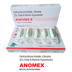 Anomex Suppositories 5's