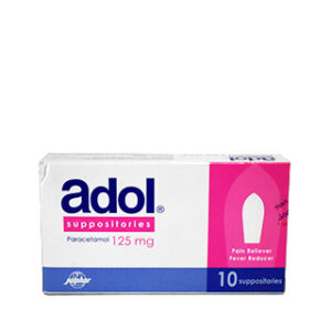 Adol 125mg Suppositories 10's