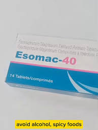 Esomac 40mg Tablet 14's