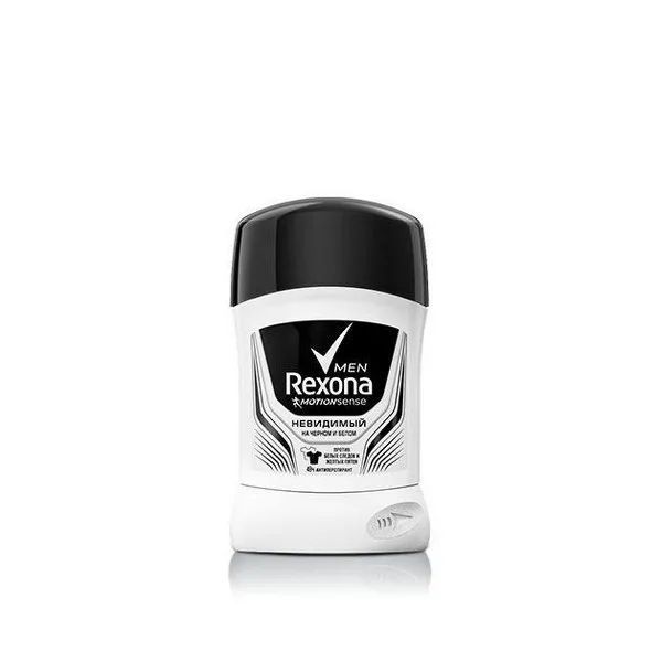 Antiperspirant Unilever Rexona Men Black-White Stick 50ml