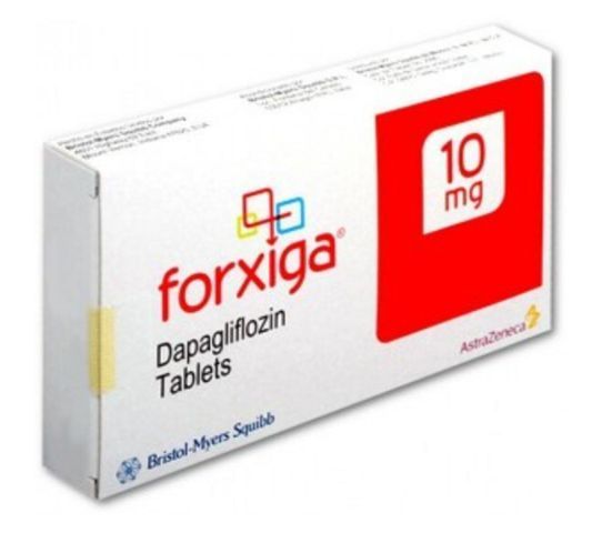 AstraZeneca FORXIGA Dapagliflozin Tablets 10mg, 28 Count