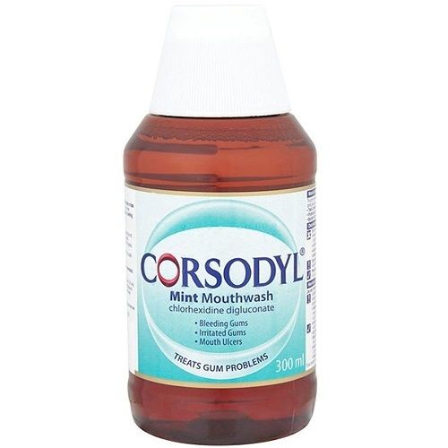 Corsodyl Mint Mouthwash 300Ml