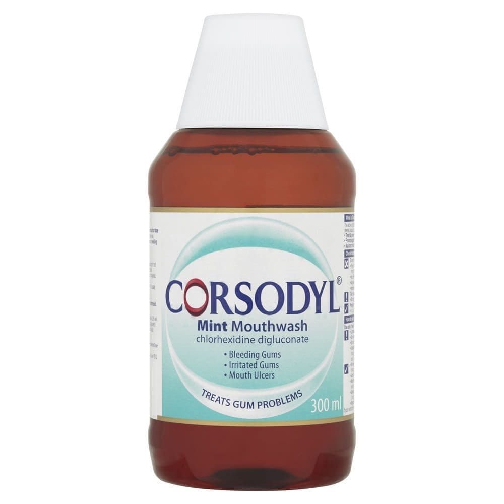 corsodyl mouthwash mint 300ml