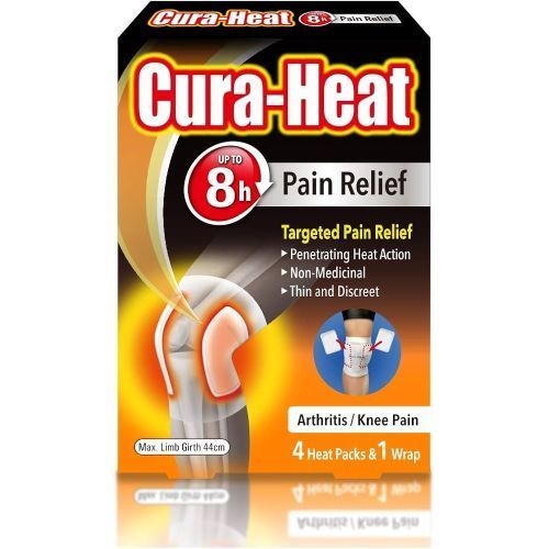 Cura-Heat Arthritis/Knee Pain 4`S