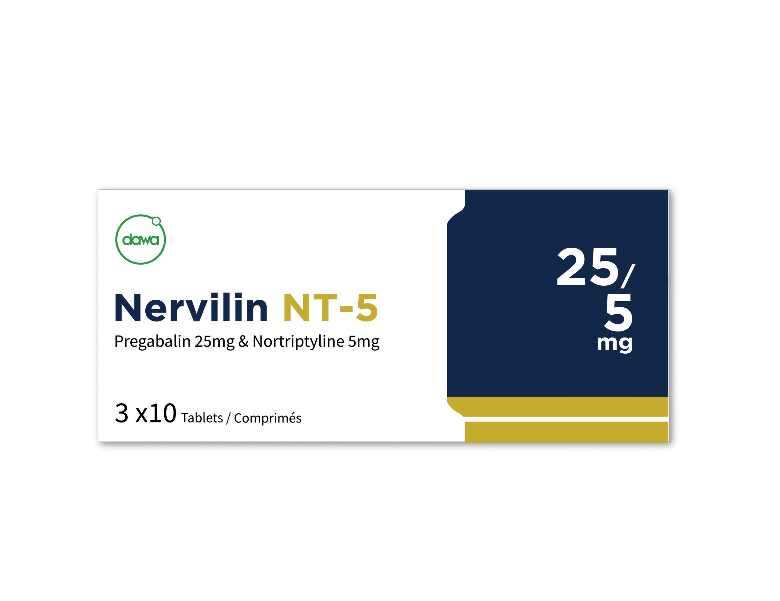 Dawa Nervilin NT Tablets, 3x30 Tablets