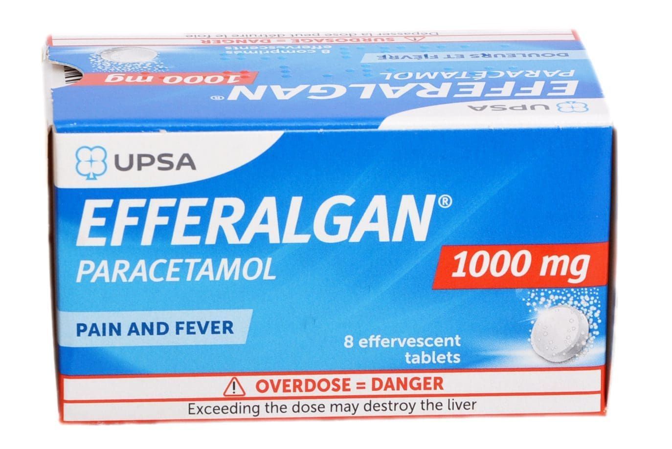 Efferalgan 1G Tabs 8`S