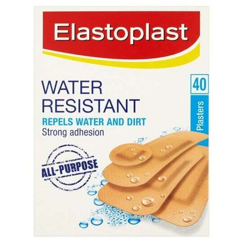 Elastoplast Plasters 40S Waterproof