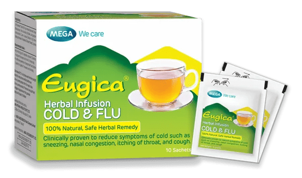 Eugica Herbal Cold & Flu Satchest 10S