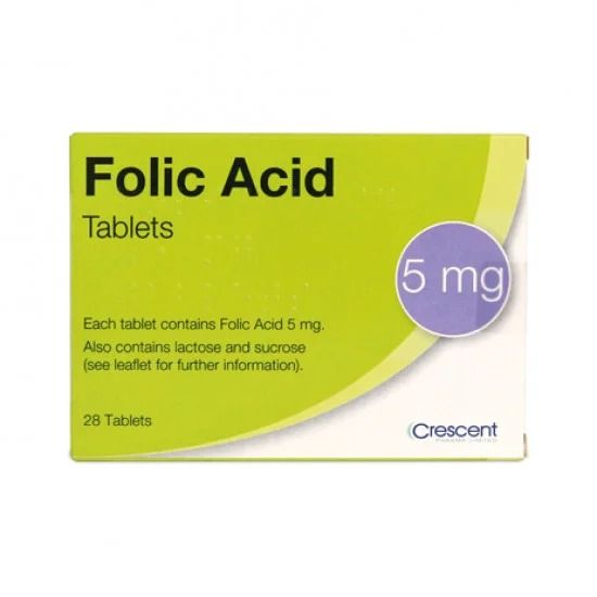 FOLIC ACID 5MG*28s