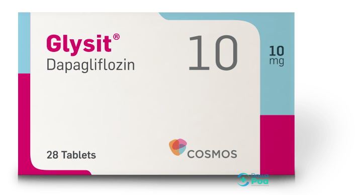 Glysit Dapagliflozin Tablets 10mg, 28 Count