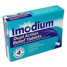 Imodium Dual Action Relief Tablets, 12 Count