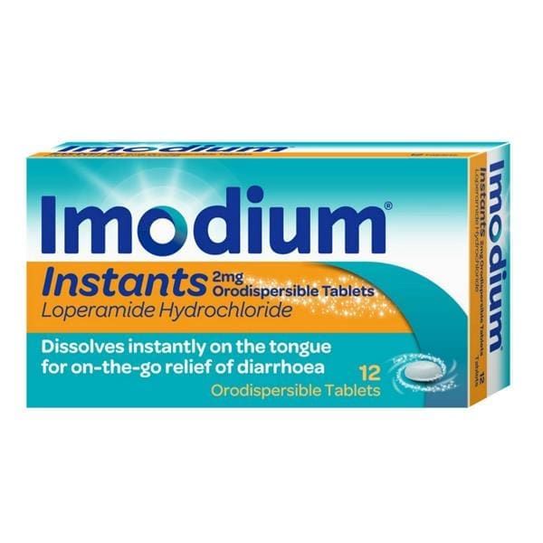 IMODIUM INSTANT TABS 12S