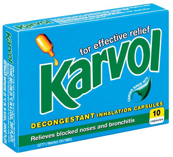 Karvol Decongestant Capsules