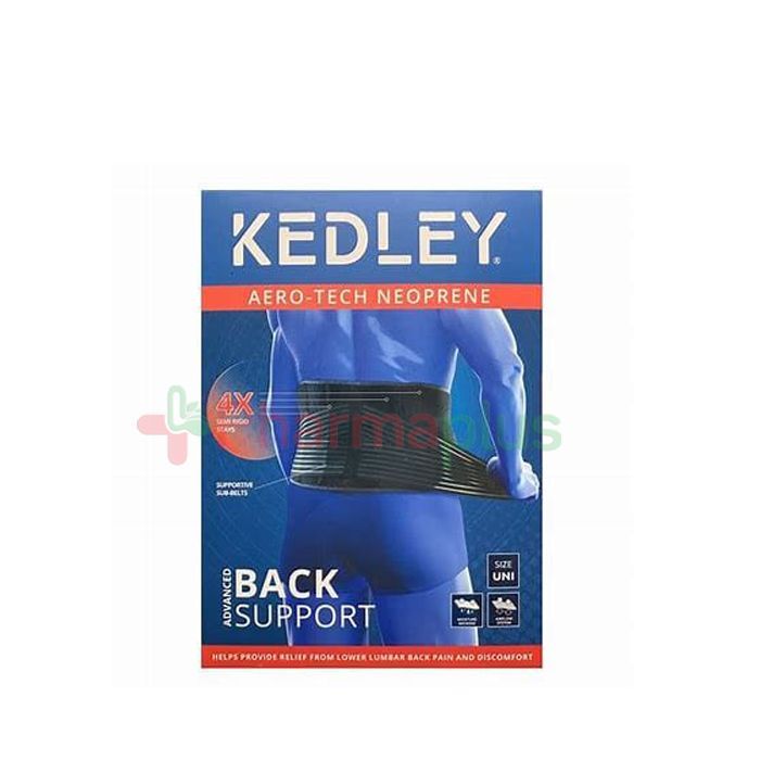 KEDLEY AERO-TECH Black Back Support, Universal