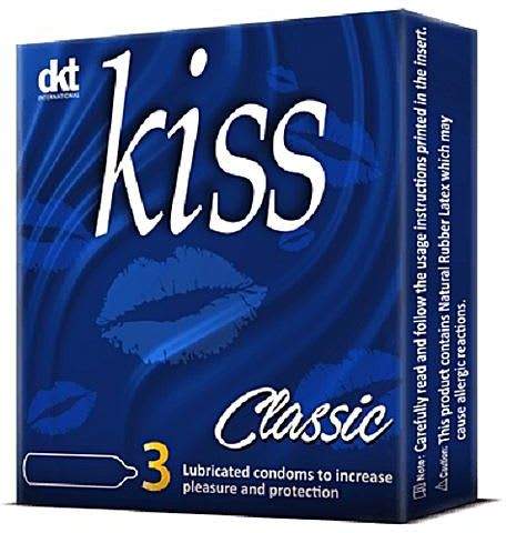 Kiss Classic Condoms 3 Pack