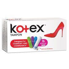 KOTEX TAMPONS NORMAL 16