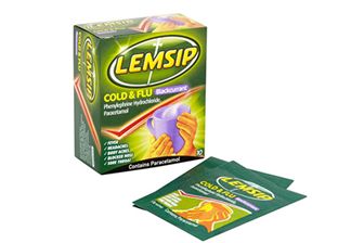 Lemsip Cold &Amp; Flu Satchets Blackcurrant 10S