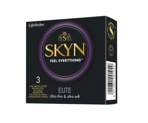Lifestyles Skyn Non Latex Elite Condoms 3Pcs