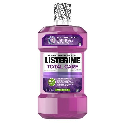 Listerine M/Wash Total Care Clean Mint 250Ml