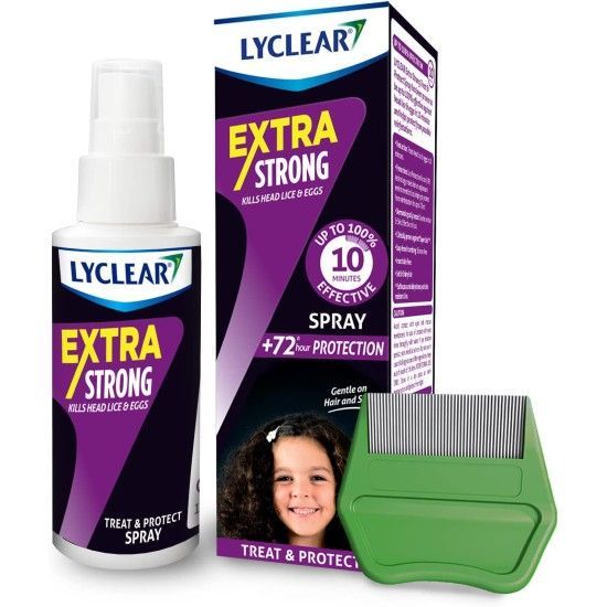 LYCLEAR E/STRONG Head Lice Spray, 100ml