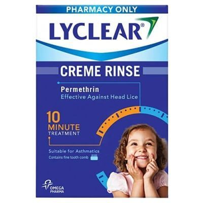 Lyclear Permethrin Creme Rinse, 2x59ml