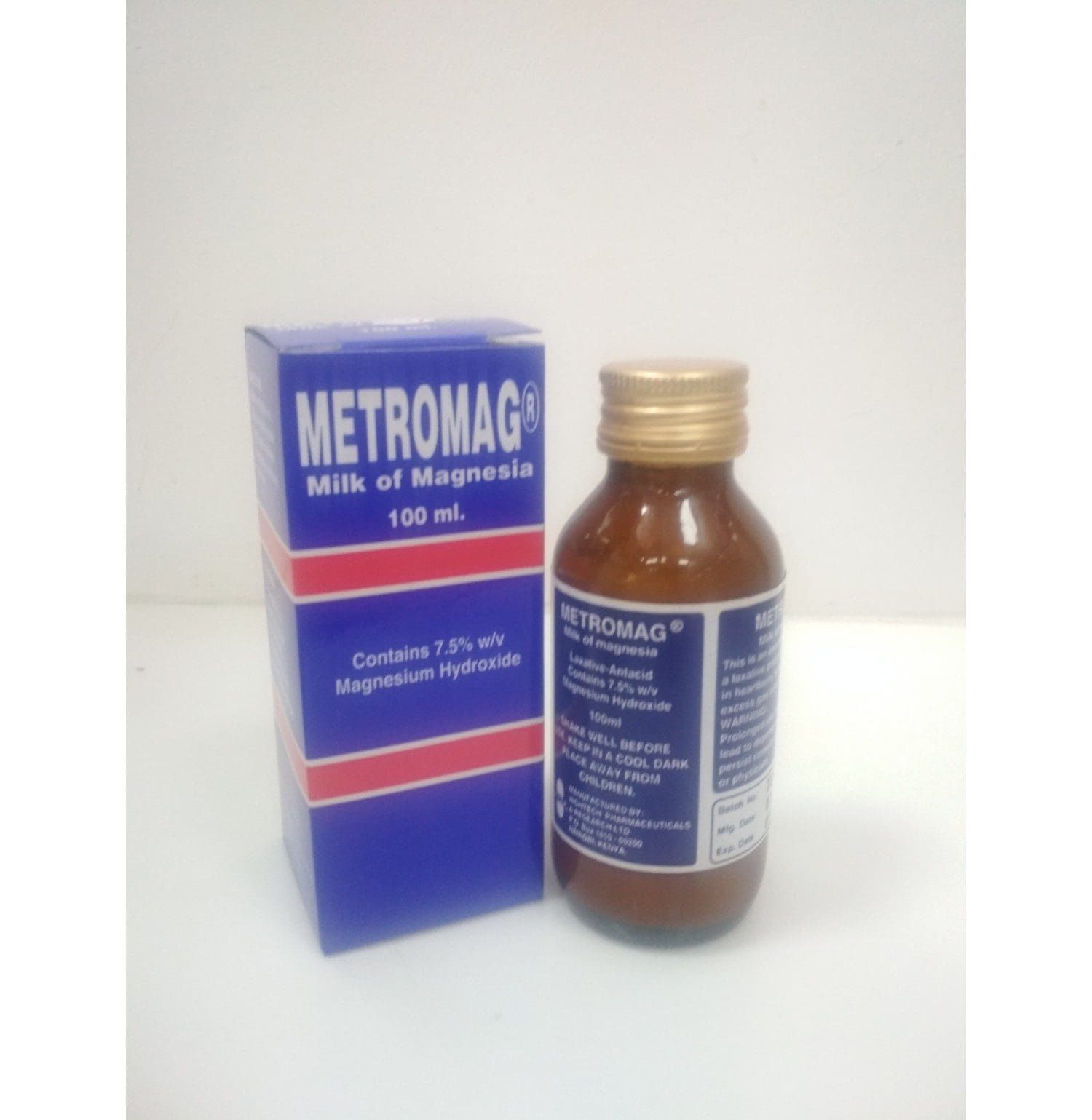 Metromag Milk Of Magnesia 100Ml