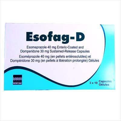 Micro Labs Esofag-D Capsules, 30 Pack