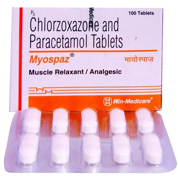 MYOSPAZ TABS 250MG 100S
