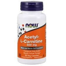 Now Acetyl L-Carnitine 500Mg 50S