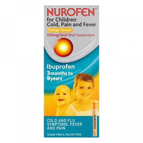 Nurofen Children (Cold,Pain&Fever) Orange 100Ml