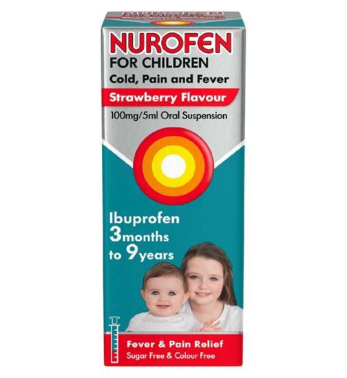 Nurofen Children(Cold,Pain,Fever)S/Berry 100Ml