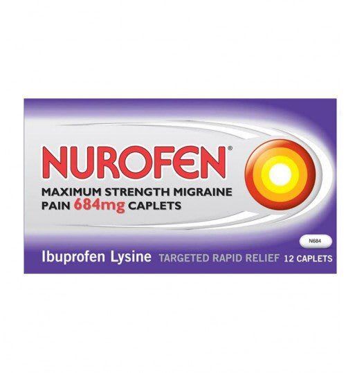Nurofen Migraine Max Strength 684Mg Tabs 12`S