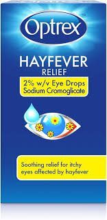 Optrex Hayfever Relief Eye Drops, 10ml