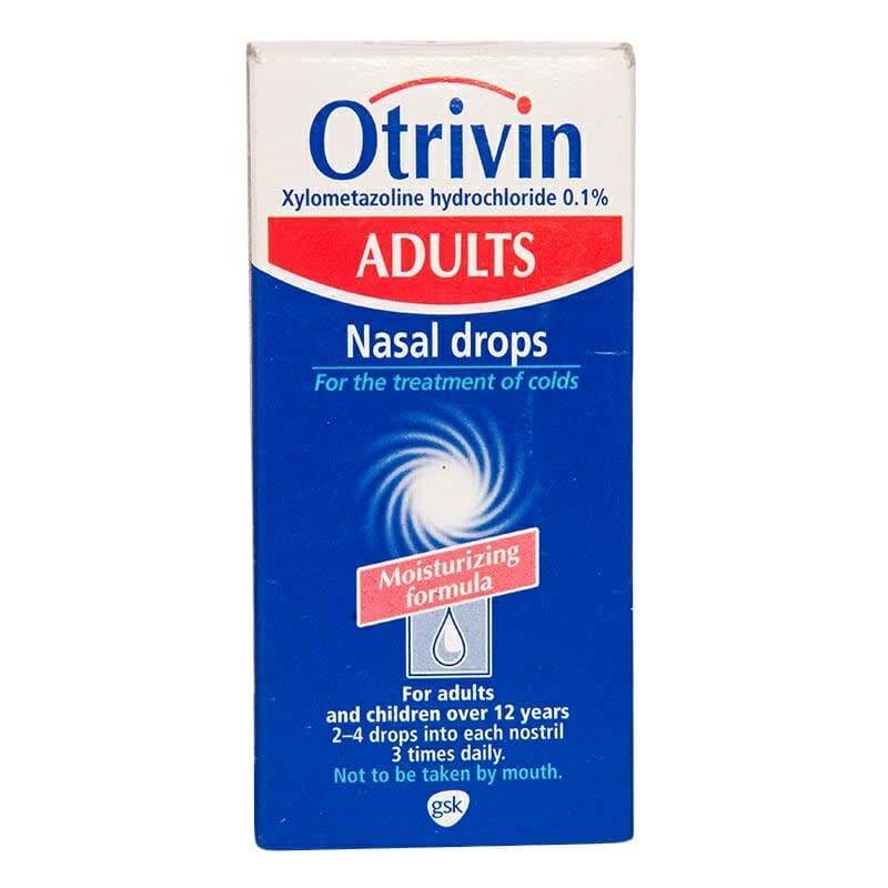 Otrivin Adult Drops 0.1% 10Ml