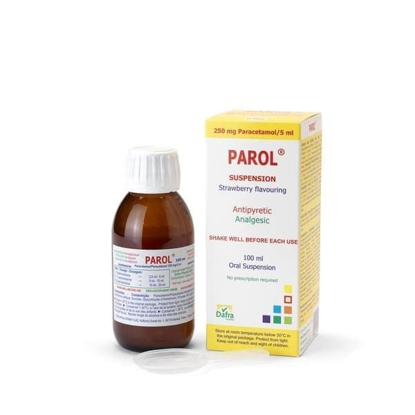 Parol Syrup 100Mls