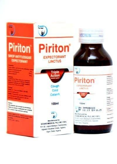 Piriton Expectorant 100Ml